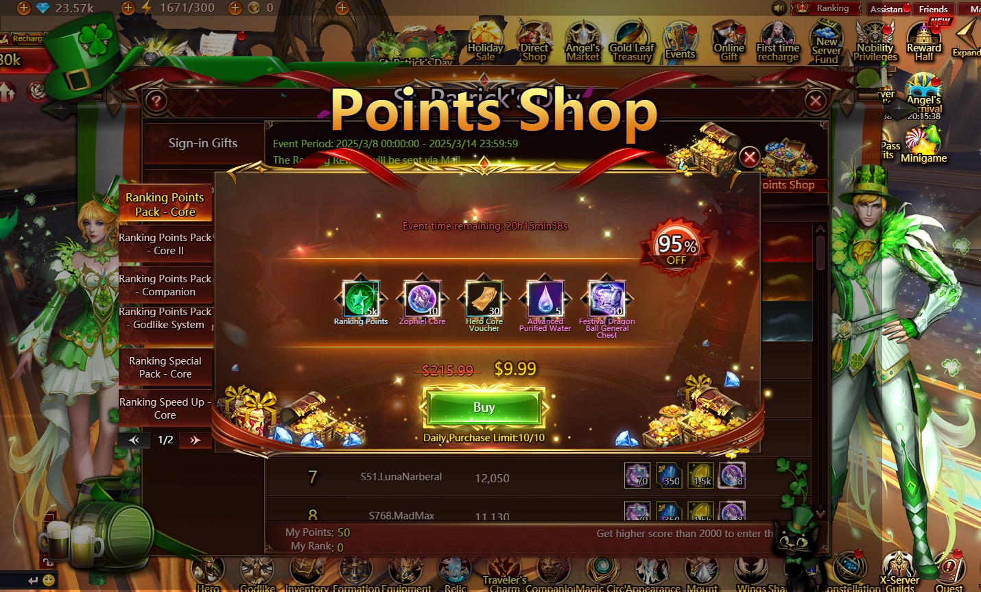 Points Shop
